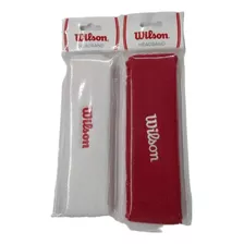 2 Pack Bandanas Wilson Bandas Para Cabeza Roja Y Blanca