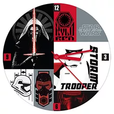 Reloj De Pared Wars Despertar De Fuerza 13.5 Pulgadas