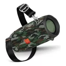 Caixinha De Som Bluetooth Portátil Xtreme 40w Camuflada 22cm