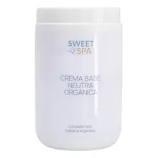 Crema Base Neutra Orgánica Hidrosoluble 100% Vegana X 1kilo