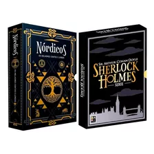 Combo Box Nórdicos + Box Sherlock Holmes - 8 Livros