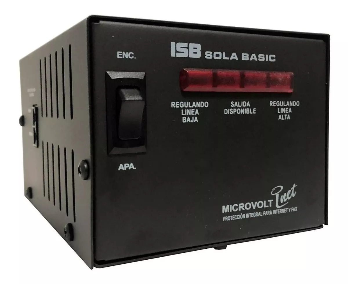 Regulador Para Refrigerador Sola Basic Isb Microvolt 1800w
