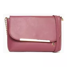 Bolsa Bandolera Mujer Hpc Dama Crossbody Rectangular Lisa