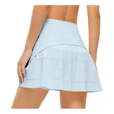 Faldas De Tenis Plisadas Para Mujer, Pantalones Deportivos C