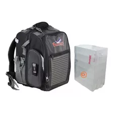 Bolsa Mochila Sumax Sm-1203 N2 Preta C/3 Estojos -apetrechos