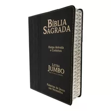 Bíblia Sagrada Letra Jumbo Harpa Avivada E Corinhos Completa