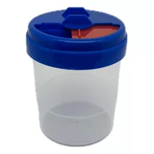 Vaso Limpia Pinceles Plástico Antiderrame Escolar