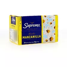 Hierbas Supremo Manzanilla 20 Unidad(2 Display)super