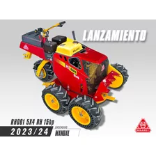 Tractor Corta Malezas Y Arbustos Roland H001 5x4 Rh Manual