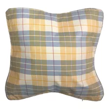 Funda Para Almohadon Decorativo Bengalina Cierre 40x40cm M41