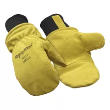 Guantes De Manopla De Cuero De Vaca Con Aislamiento De De Y