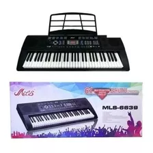 Teclado Musical 61 Notas Piano Mls-6639