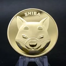 Moeda Shiba (shib) Comemorativa Shiba Dourada