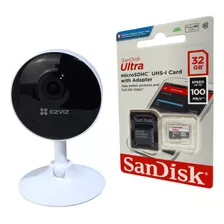 Câmera C1c Full Hd 1080 Wi-fi Com Cartão De Memoria Micro Sd