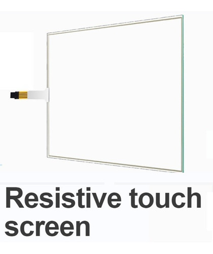 Touch Screen Resistivo Usb  De 17 Pulgadas Cuadrado