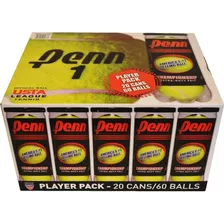 Caja Con 60 Pelotas De Tenis Penn 20 Botes