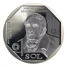 Cono 20 Monedas José Faustino Sánchez Carrión - Bicentenario