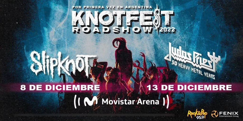 Entrada Electrónica Qr Knotfest Judas Priest 13/12 Campo