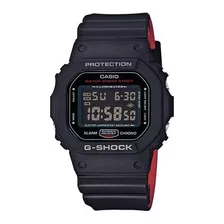 Reloj Casio G-shock Dw-5600hr-1dr Hombre Color De La Correa Negro Color Del Fondo Negro