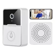 Campainha Interfone Smart C/ Camera E Audio Wifi S/ Fio