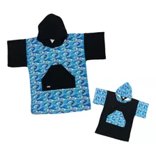 Poncho Cambiador De Toalla Secado Rápido Niños