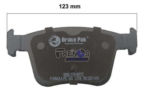 Pastilla Freno Tra Brake Pak Para Seat Leon Foto 7