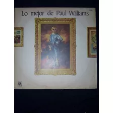 Disco Vinilo Lo Mejor De Paul Williams Época Vg+