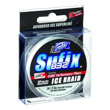 Sufix 832 Ice Braid Señuelo De La Pesca, Fantasma, 8 Libras