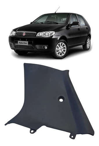 Moldura Coluna Traseira Direito Fiat Palio 01/17 Mp5034 - Fiat - Código 180368344070