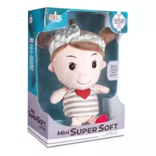 Boneca De Pano Super Soft Mini 25cm - Milk Brinquedos