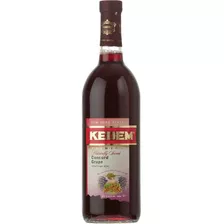 Vino Tinto Premium Naturalmente Dulce Concord Kedem Kosher