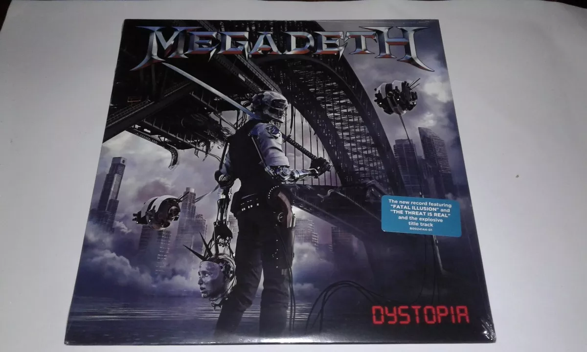Lp Megadeth Dystopia Vinil Novo E Lacrado Eu