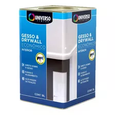 Tinta Fosca Econômica Para Gesso E Drywall Branco 18 L