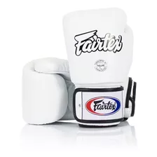 Luva De Boxe E Muay Thai Couro Fairtex Branco