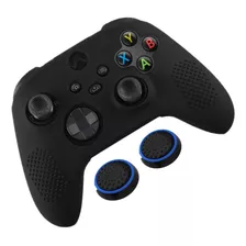 Capa Game Silicone Para Controle Xbox Séries X S +2 Grips