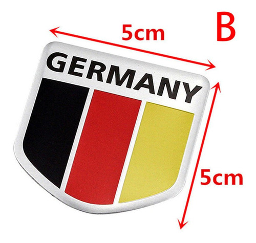 Emblema Alemania Nurburgring P/ Mercedes Bmw Vw Audi Racing Foto 2