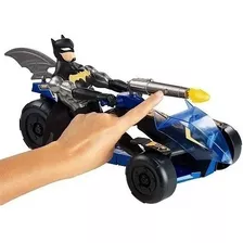 Figura Batman Original + Vehiculo Transformable 