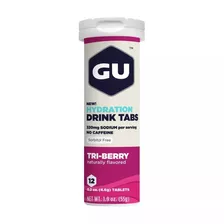 Gu Hydration Drink Tabs 320mg Sodio Hidratación