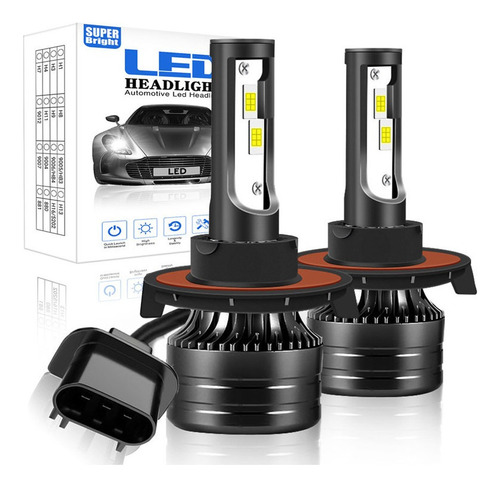 Nuevo Kit De Faros Led De 8000 Lm De Haz Alto Y Bajo/niebla Ford Lobo