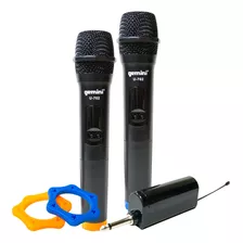 Sistema Microfono Inalambrico Doble Uhf Mod.u-702