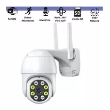Câmera Externa Segurança Rotação Prova D'água Ip66 Wifi