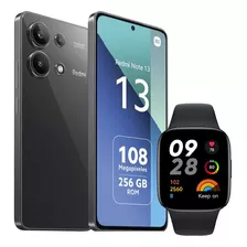 Redmi Note 13 8/256gb Negro + Xiaomi Redmi Watch 3 Active