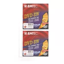 Kit 2 Dvd-rw - Emtec