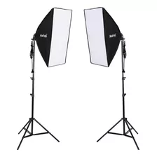 Kit De Iluminação Com Softbox Para Estúdio Nicefoto Kt-1305