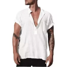 Camisa De Hombre Caballero Moda Casual Italia