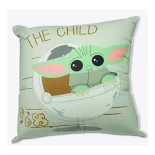 Almofada 40 Cm Baby Yoda Star Wars Almofada De Fibra