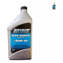 Lubrificante Quicksilver 80w90 Para Rabeta 1 Litro