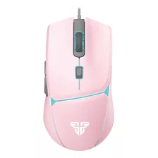 Mouse Gamer Fantech Crypto Vx7 8000 Dpi 6 Botões Rgb Rosa