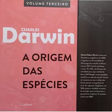 Livro A Origem Das Espécies - Charles Darwin Volume 3*