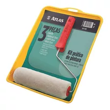 Kit Pintura Com 3 Peças Básico Atlas